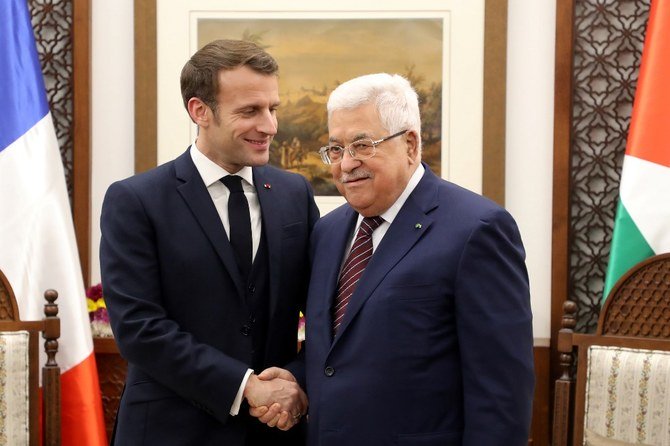 Macron and Abbas