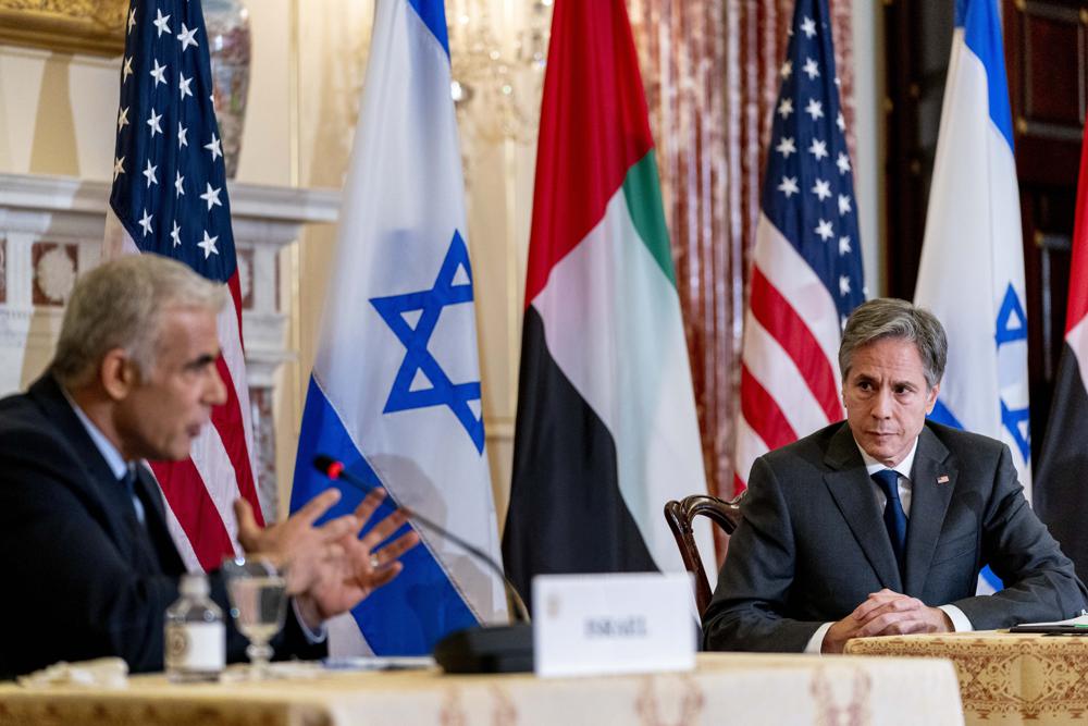 Lapid and Blinken discuss Iran