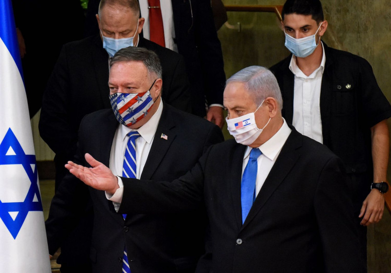 pompeo heads to israel